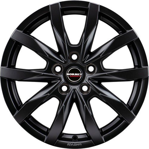 Borbet cw5 black matt 5x18 - borbet,