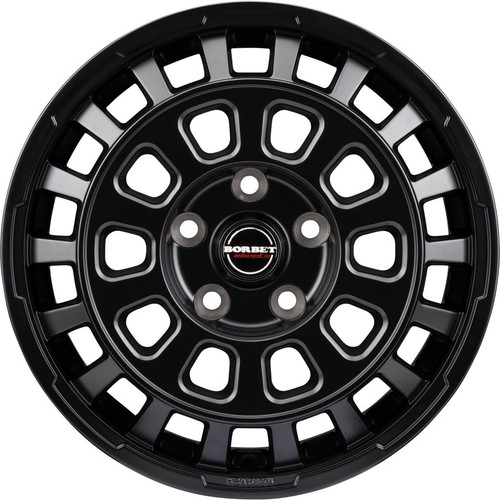 Borbet cw7 black - cw7, 7x17"