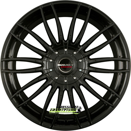 Borbet cw3 black - cw3, glossy