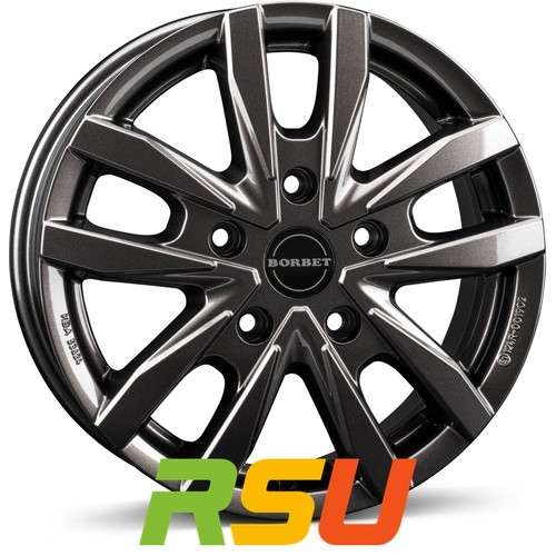 Borbet cw5 mistral - mistral, anthracite