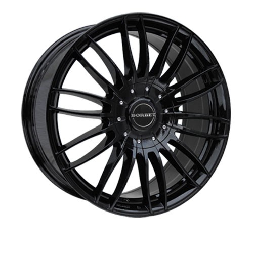 Borbet 5x18 et53 black - borbet, 7,5x18