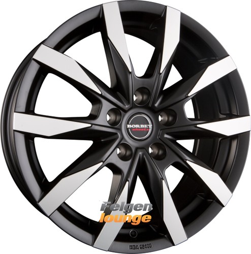 Alufelgen borbet cw5 - alufelgen, black