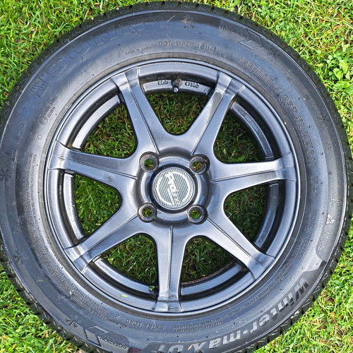 Alufelgensatz mit 4 loch - ,